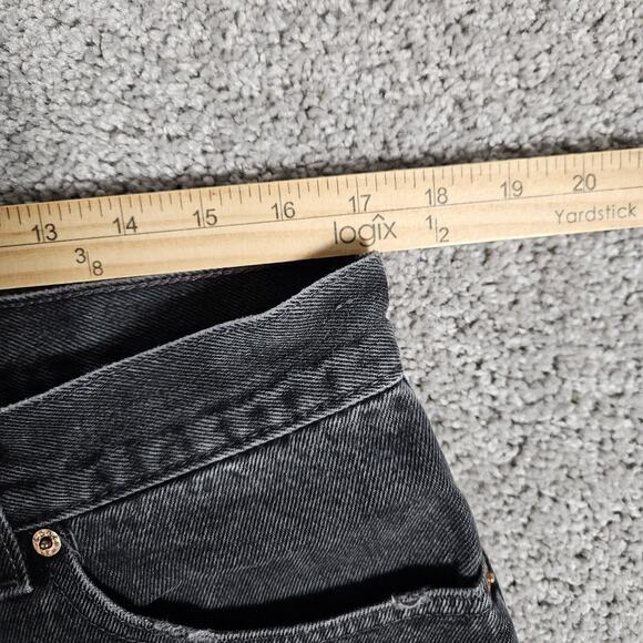 Vtg Levis 505 Jeans Men’s 34x32 (Tag 36X32) Black Straight Regular Fit Y2K - Picture 8 of 15